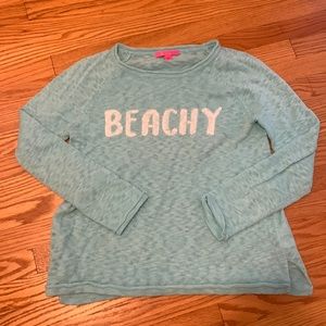Lilly Pulitzer Beachy cotton/acrylic sweater size Large